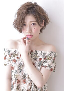 アヴァンス 尼崎(AVANCE.) 前下がりショートボブパーマ