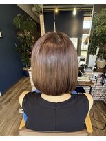 ファン 姪浜(Fan) ボブでも叶う美髪ストレート