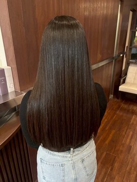 ダアッカ(da acca) 【髪質改善、ナチュラルブラウン】河原町/三条/縮毛矯正/艶髪