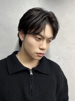 アイユー(ii+U)&nbsp;センターパート　フェザーパーマ　ショート　ニュアンスパーマ