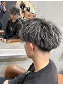 ソフトツイストパーマ＆テーパーフェード