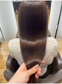 梅雨や夏の湿気対策に!広がりうねり予防の髪質改善ストレート
