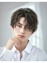オーシャントーキョー 原宿(OCEAN TOKYO) 波巻き縦落ちサーフカールパーマツーブロックセンターパート