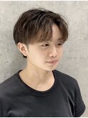 シャドウパーマ/メンズ緩めパーマ/マッシュパーマ/リクルート