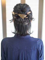 ムゥフ ヘアーアンドアイラッシュ(mouf hair&eyelash)&nbsp;抜け感・上品　ツーブロック・ヘアアレンジ