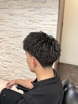 オアゾバーバー(OAZO BARBER) フェードカット/テーパーフェード/ショートスタイルアップバング