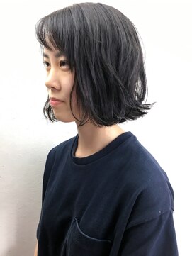 セレンディピティーシピリカ(SERENDIPITY-SIPIRKA) ☆切りっぱなし風　外ハネウェットボブ☆