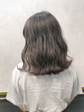 アンク クロス 吉祥寺店 【ANKH CROSS吉祥寺】《azumi》グレージュ 裾パープル