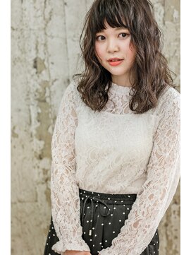 たさわ堂エンネ(enne) 外国人風カラー◆くせ毛風スタイル【大上美奈子】