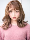 グレーベージュ＆グラマラスカールQUATRO