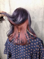 サロンドミルク 原宿(salon de MiLK)&nbsp;インナーオレンジピンク＆ラベンダー