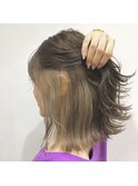 ゆるふわ切りっぱなしボブ