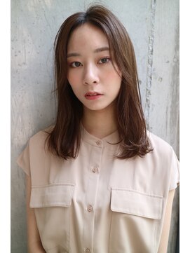 ダヴィン 中目黒(DaVin) 【DaVin中目黒】ミディアムレイヤー ラベージュ 艶カラー