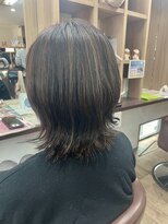 クネア(kunea)&nbsp;バリアージュグレージュ/透明感/ くびれミディ/暗髪