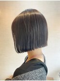 切りっぱなしボブ/ミニボブ
