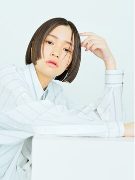 レガーレ(Legare) ハイライト切りっぱなしミニボブ[ショート/姫カット/ノームコア]