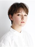 似合わせカット銀座 大人ショート テラッコタ