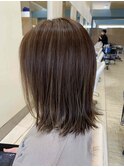 外ハネロブ×ハイライト