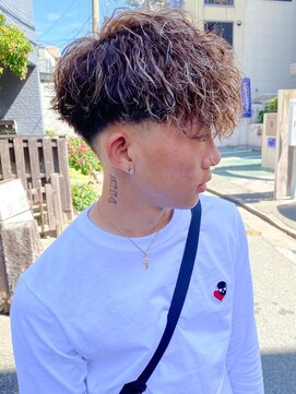 グロウ 天神店(growth) 無造作+ツイストスパイラルパーマ