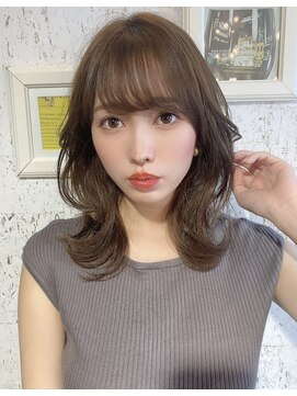 ロンドジェネルーズ 柏(Lond generous) 【高嶋優】似合わせ小顔カットのくびれヘア×アースカラー