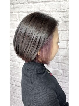 リヒト ヘアワークス(Licht HairWorks) インナーカラーラベンダーピンク
