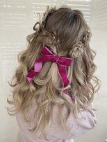 アミカ(Amica)&nbsp;可愛いフルール/ハートアレンジ/リボンアレンジ/仙台/薔薇ヘア