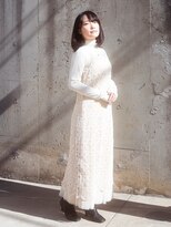 バルベストーキョーサウス(BARBES TOKYO SOUTH)&nbsp;20代・30代/ワンカール/暗髪/ニュアンスカラー/大人可愛い