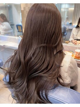 ユー(juu.) new open☆【juu.】choco brown×韓国くびれロング