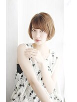 ヘアー シュプール(hair SPUR) おろし流しのナチュラルボブ