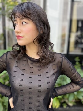 アクアオモテサンドウ(ACQUA omotesando) 大人ロング　パーマヘア　熊谷安史