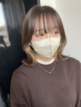 スターリバー(STAR RIVER) ベージュイヤリング