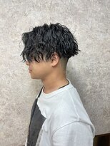 ティーズ バーバー T's BARBER&nbsp;前下がりツイストスパイラル