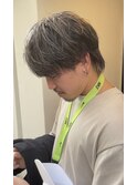 メンズハイライト/ウルフカット