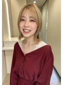ベージュグレー黒髪レイヤーくびれヘア小顔10代20代30代40代