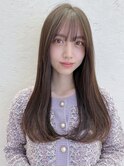 韓国くびれロング レイヤーオルチャン小顔前髪 艶髪