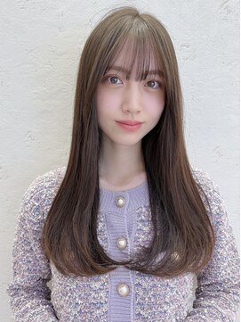 ハピネス 梅田茶屋町店(HAPPINESS) 韓国くびれロング レイヤーオルチャン小顔前髪 艶髪