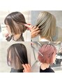 アールプラスヘアサロン(ar+ hair salon)&nbsp;タッセルボブ、切りっぱなしボブも得意とさせて頂いております♪