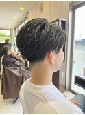 メンズニュアンスパーマ スタイリッシュ 仙台 20代 30代 40代