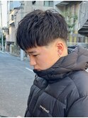 スパイキーショートハイトーンカラーツイストスパイラル