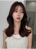 イメチェン/フェミニンロング/似合わせカット/ワイドバング_1
