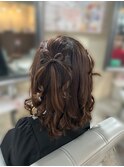 リボンハーフツイン