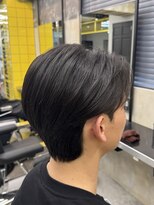 エイトメン 池袋東口店(EIGHT MEN)&nbsp;メンズ/フェザーパーマ/韓国風毛流れ/刈り上げなし