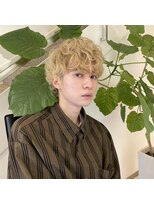 オリジン サロン(THE ORIGIN'S SALON)&nbsp;スペインカール風メンズマッシュウルフ