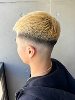 リコラックスビー 中百舌鳥(LICO LUXBE)&nbsp;メンズフェードスパイキー☆