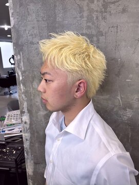 メンズサロン キング 高槻店(Men’s salon K!ng) 波巻きツイストスパイラルパーマ/フェザーパーマ/眉毛/メンズ