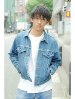 クシュ 所沢西口プロぺ通り(kusyu... )&nbsp;スペインカールスパイキーショートブルーブラックフェザーパーマ