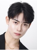 韓国コンパクトコンマヘアニュアンスデザインダークアッシュ