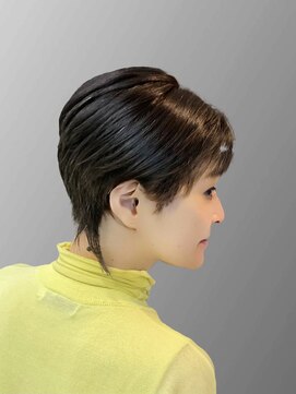 アウ美容室(au) 襟足コンケーブボブ