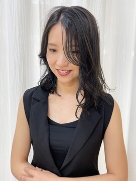 エミュ 天文館店(eMu) 前髪パーマ×レイヤー