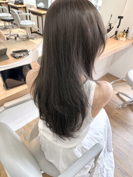 ラノバイヘアー 京都(Lano by HAIR) オリーブグレージュカラー